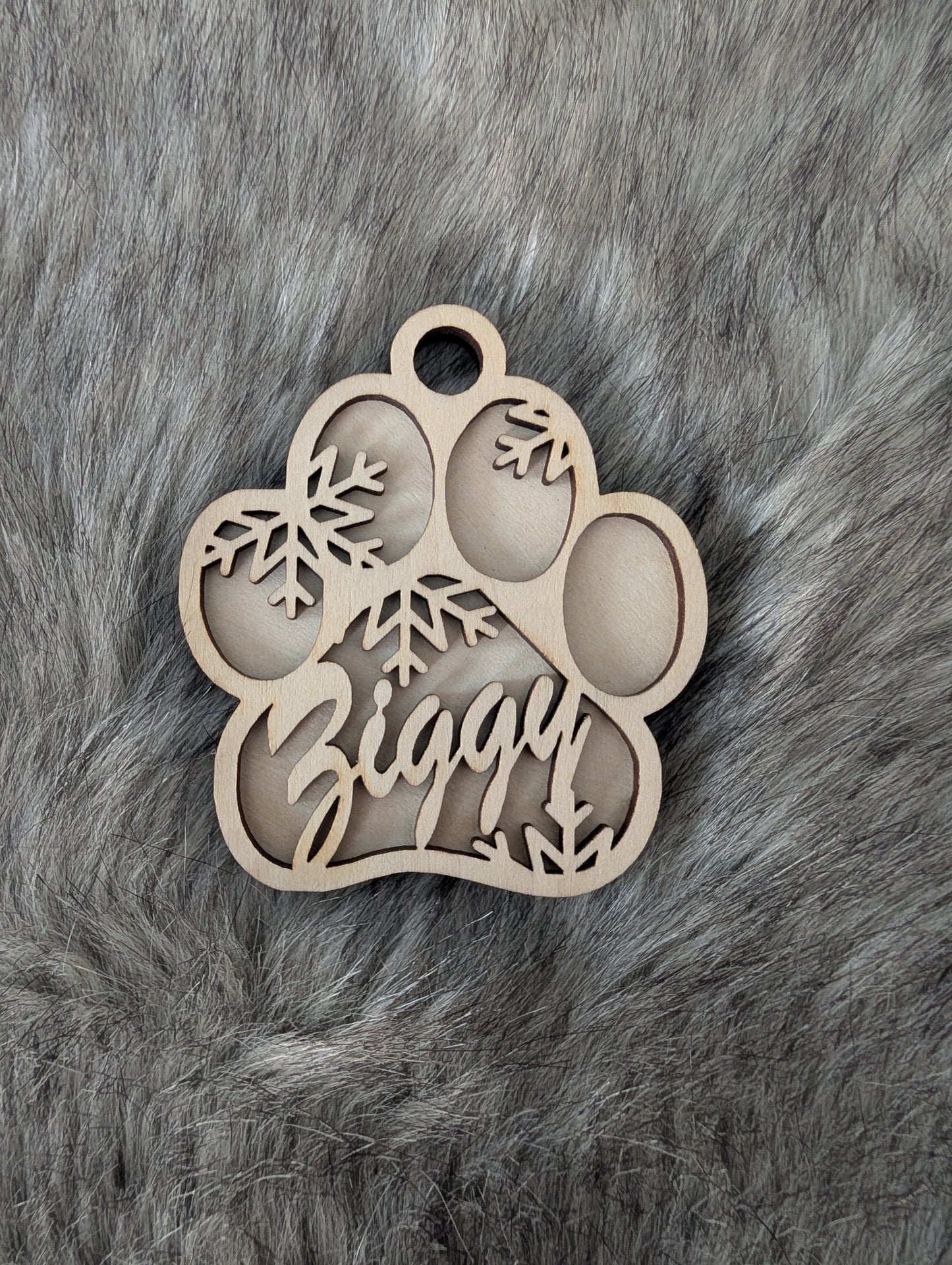 Ornament with Backing