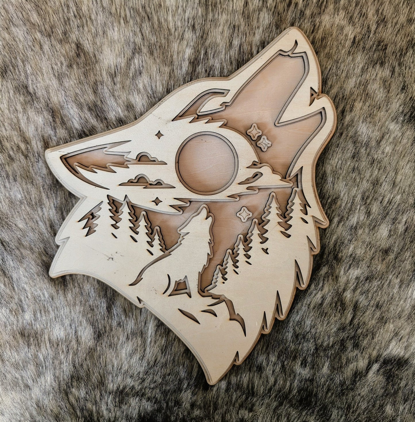 Wolf head