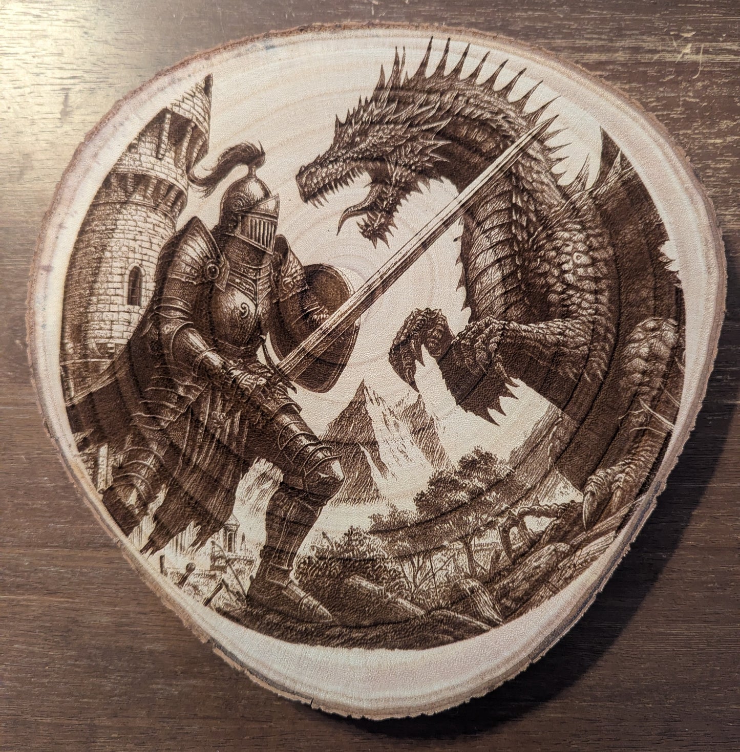 Knight and Dragon