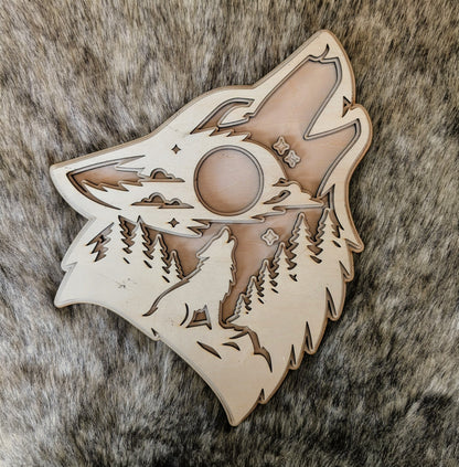Wolf head